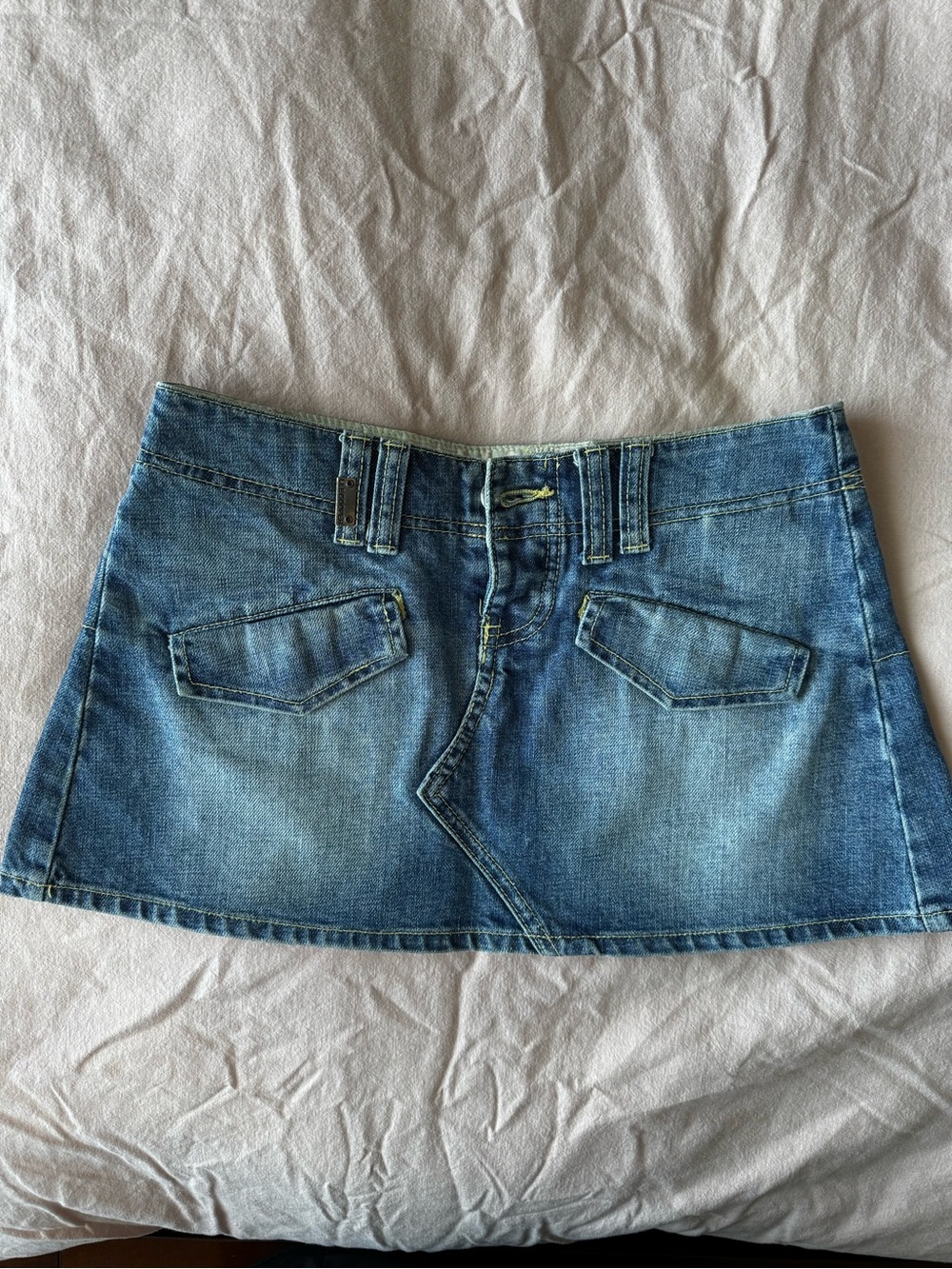 Lee Cooper Denim Mini Skirt - Blue